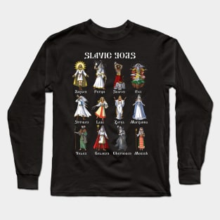 Slavic Mythology Gods Long Sleeve T-Shirt